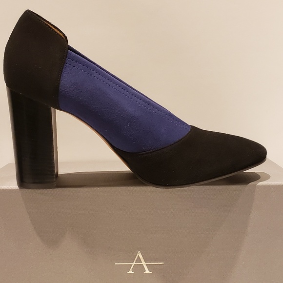 Aquatalia High Heel Pumps Size US7.5 NWT - Picture 4 of 7